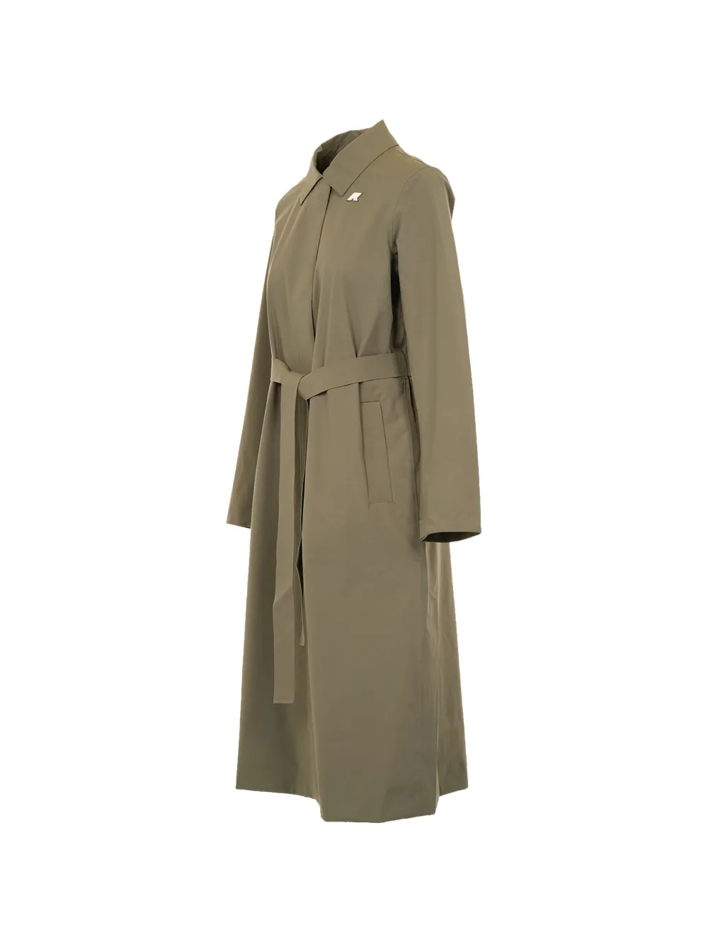  K-way Barbra Waist-belt Coat - Green 