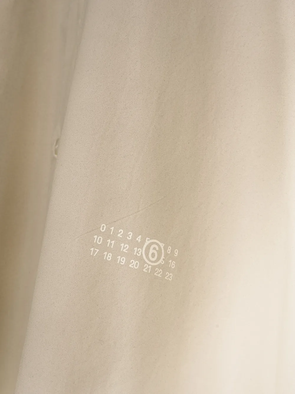 MM6 Maison Margiela Blousejurk met lange mouwen Beige