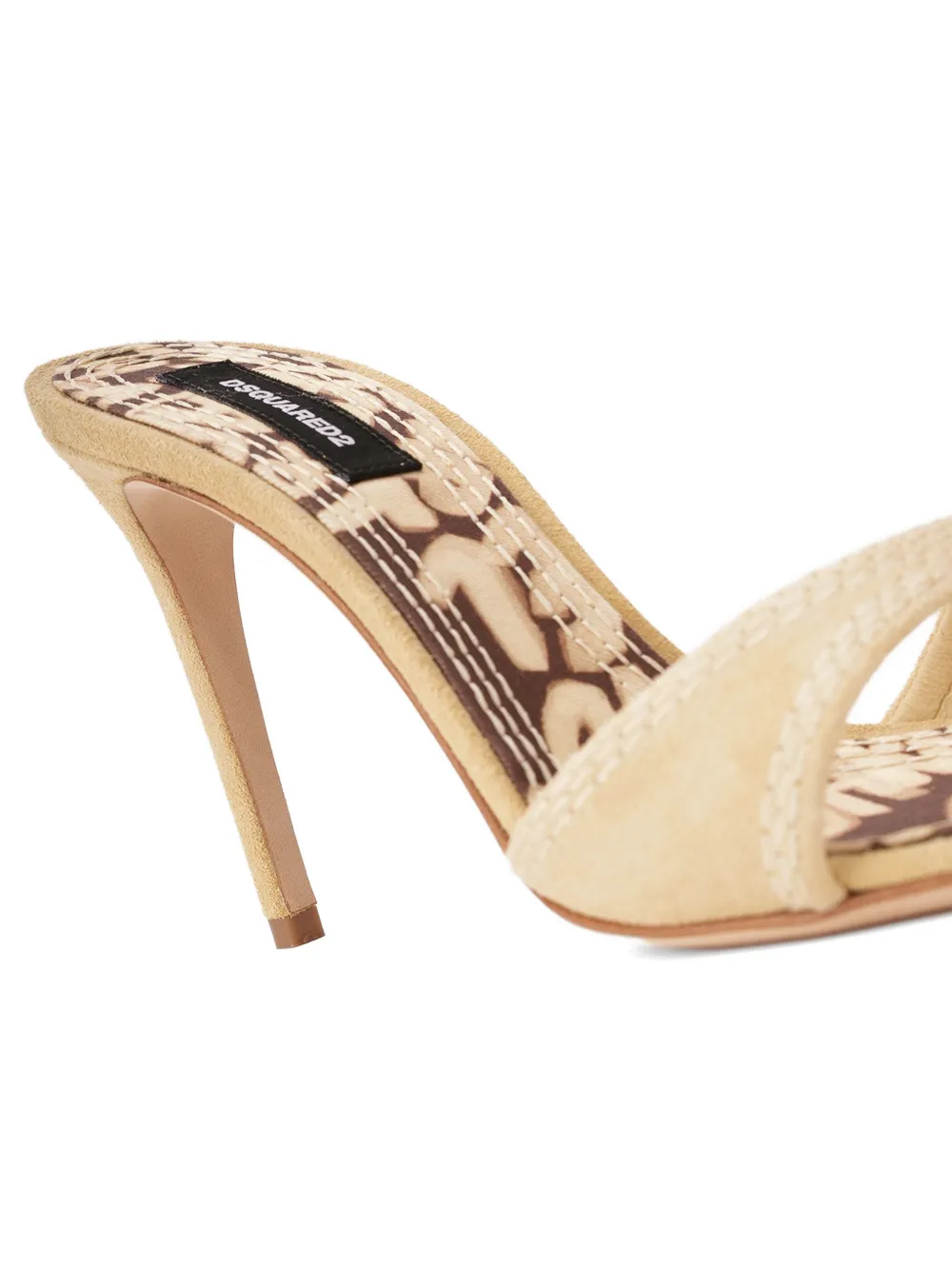 DSQUARED2 Gevlochten schoenen Beige