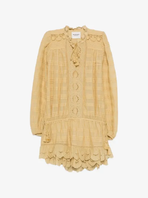 MARANT ÉTOILE tassel eyelet blouse