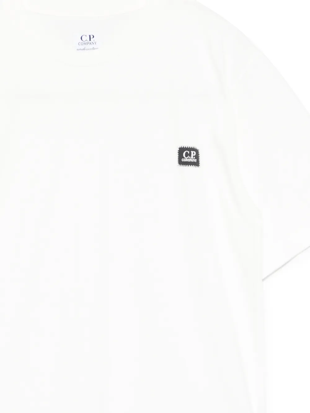 C.P. Company Kids T-shirt met logo Wit