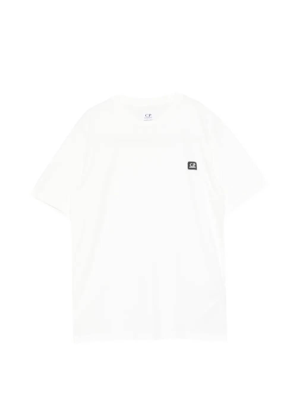 C.P. Company Kids short-sleeve logo T-shirt - Bianco