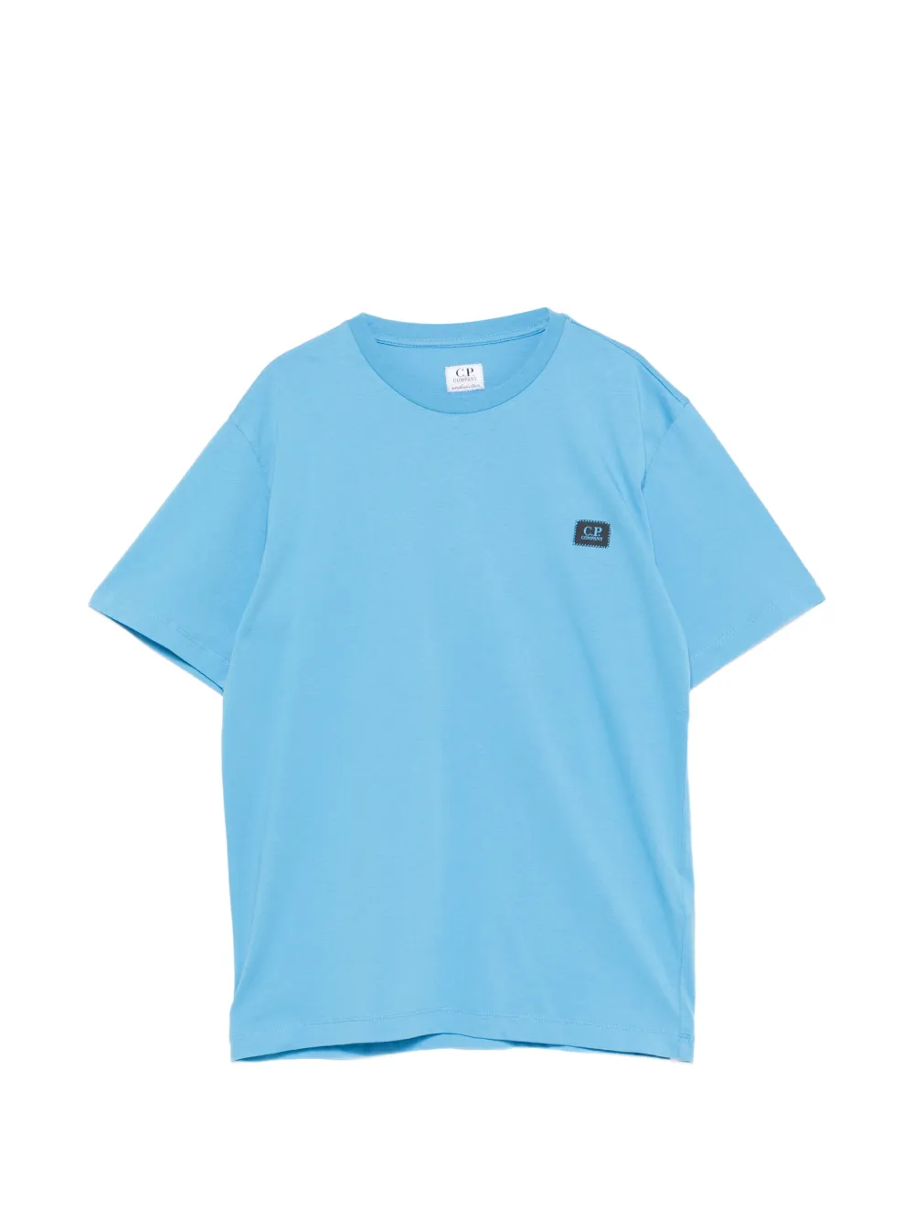 C.P. Company Kids logo T-shirt - Blu