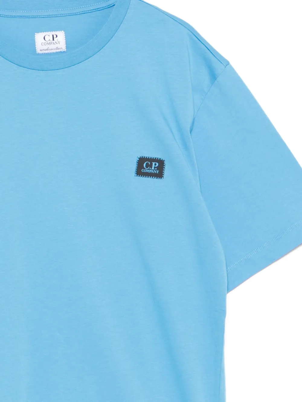  C.p. Company Kids Logo T-shirt - Blue 