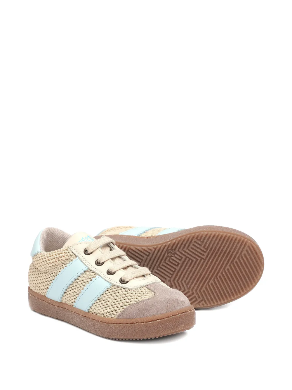 Pèpè Sasha sneakers met vlakken Beige