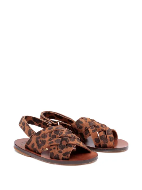 Pèpè Gianni leopard-print sandals