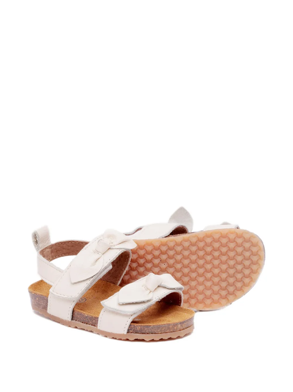 Pèpè Sandalen met strik Beige