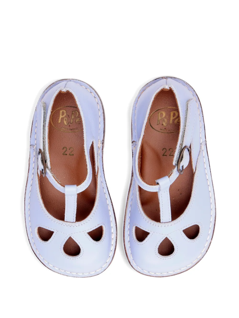 Pèpè Lucy sandalen met gesloten neus Blauw