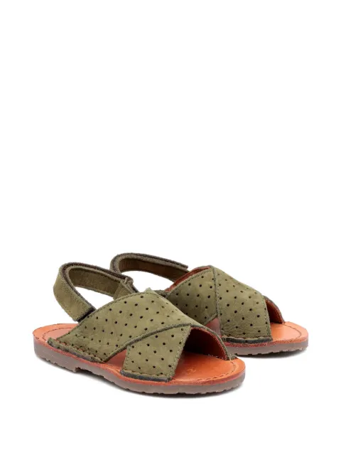 Pèpè perforated sandals