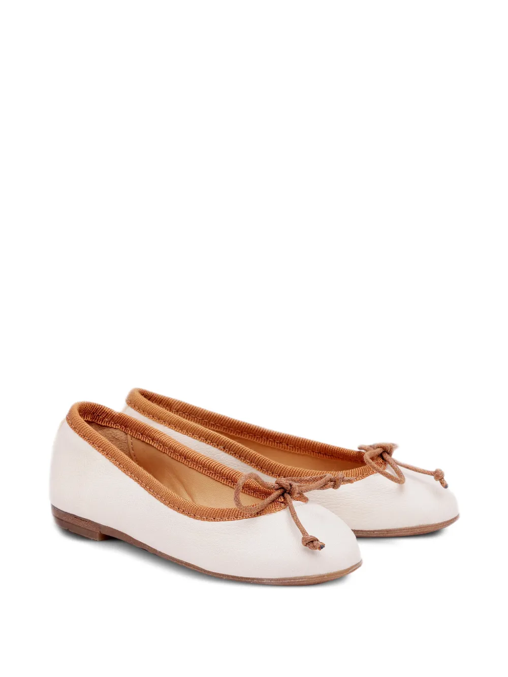 Pèpè Ballerine con fiocco - Bianco