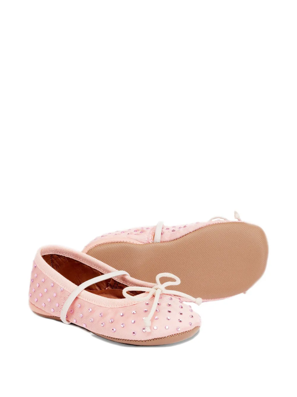 Pèpè Verfraaide ballerina's met strik Roze