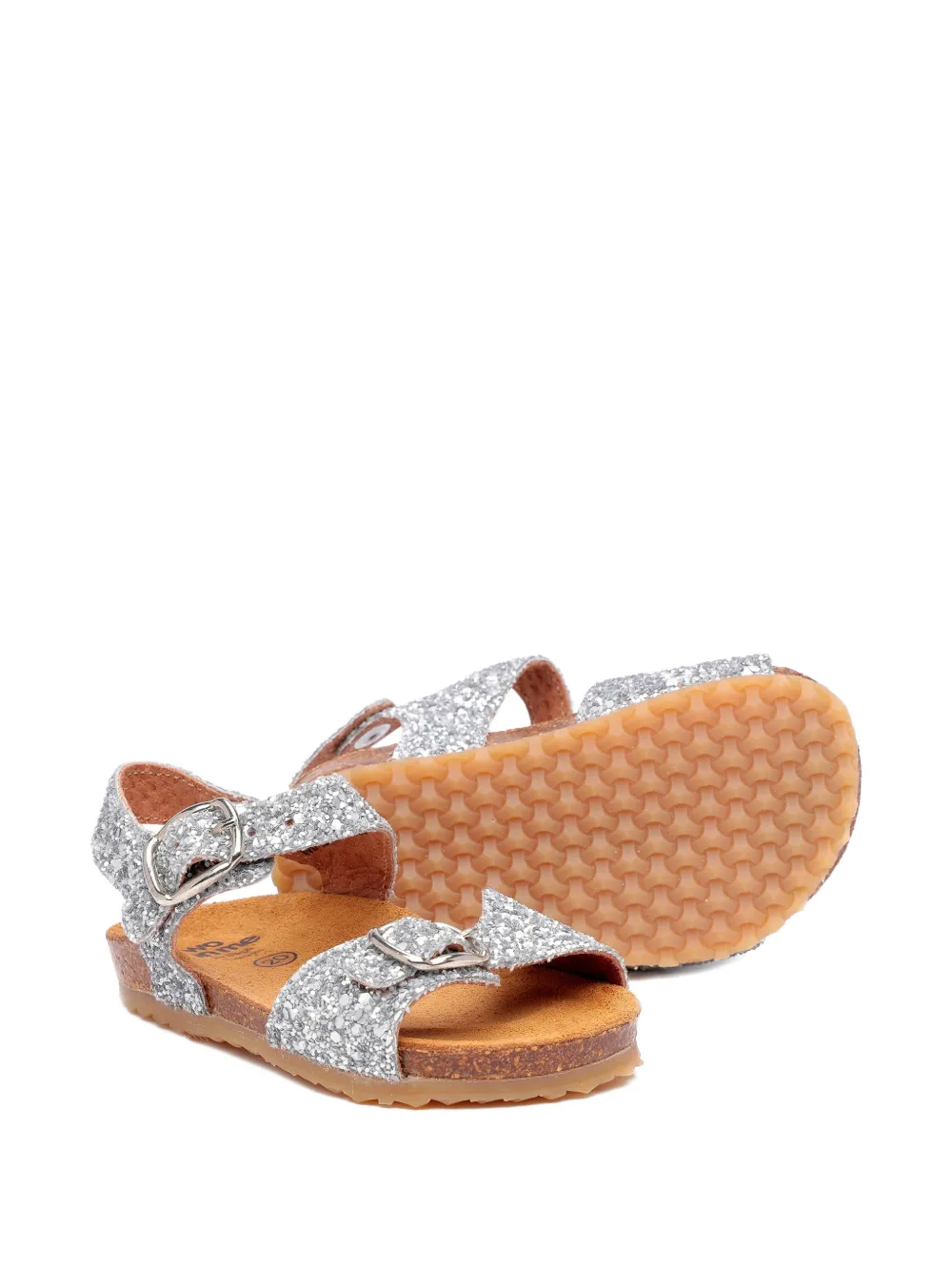 Pèpè Two Con Me sandalen Zilver