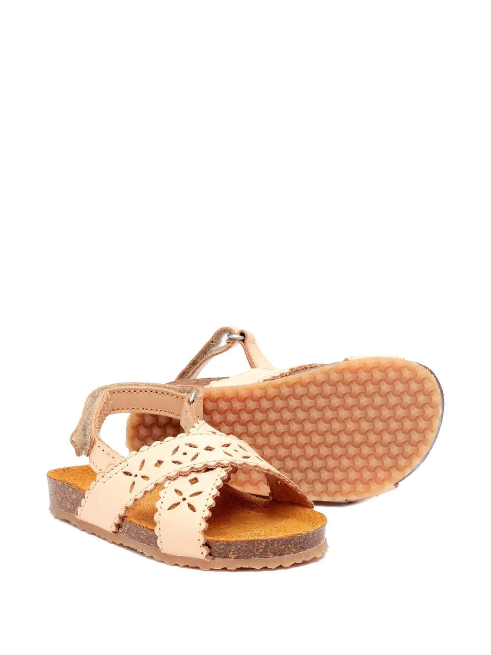 Pèpè Two Con Me sandalen Beige