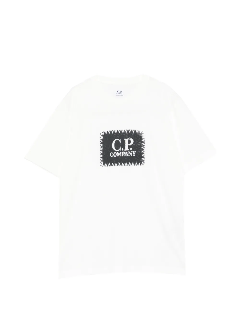 C.P. Company Kids printed T-shirt - Bianco