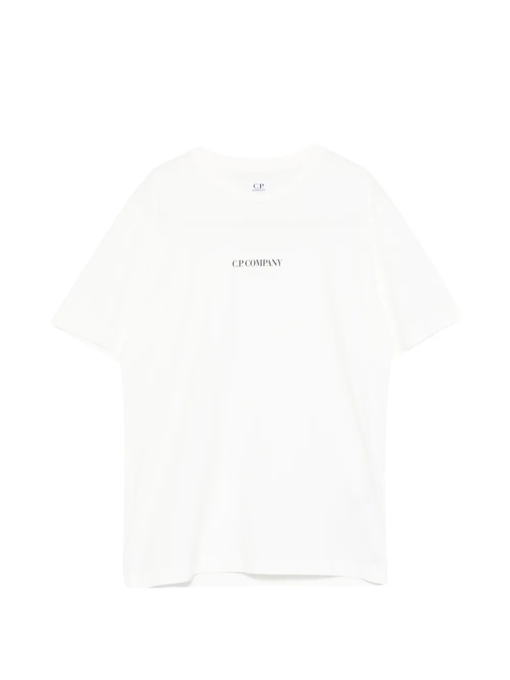 C.P. Company Kids logo T-shirt - Bianco