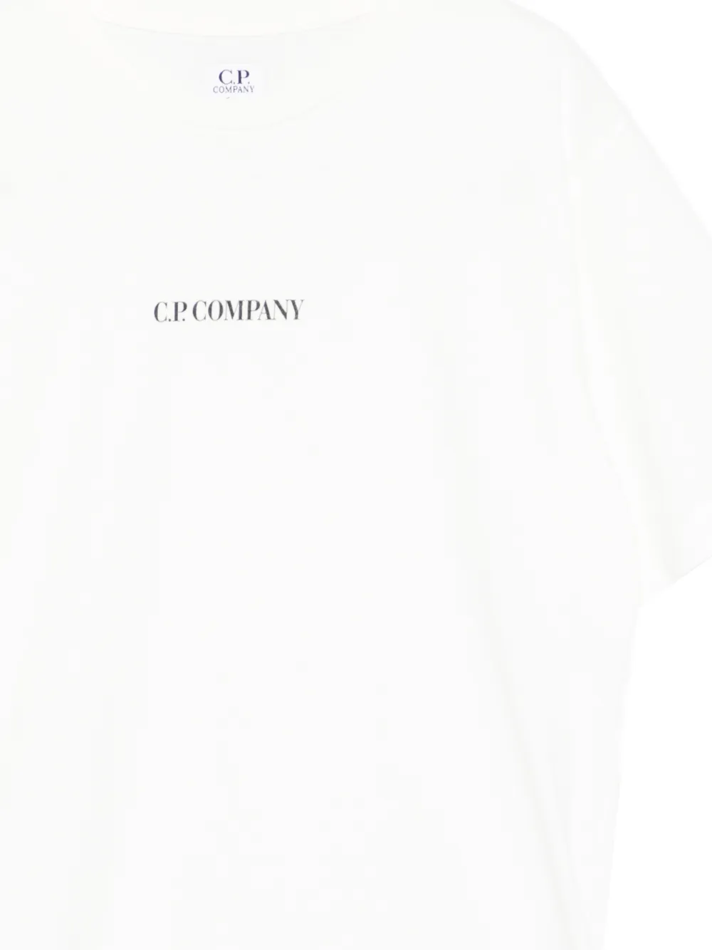 C.P. Company Kids T-shirt met logo Wit