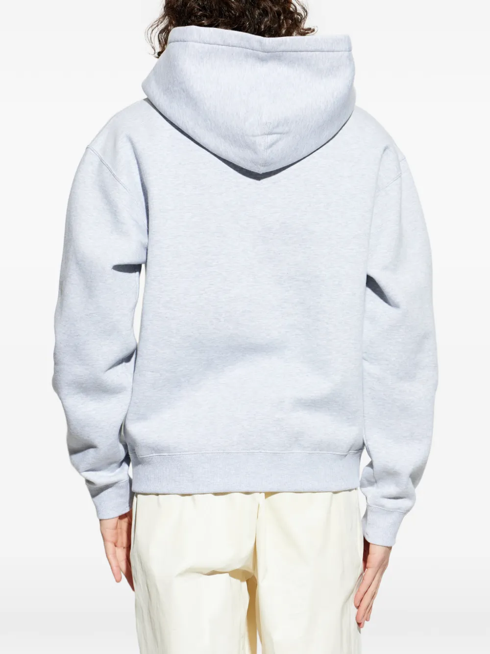Jil Sander Hoodie met opgestikte zak Grijs