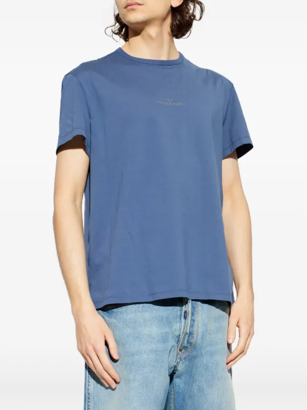 Maison Margiela エンブロイダリーTシャツ | ブルー | FARFETCH JP