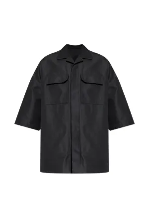 Rick Owens ボタン シャツ | ブラック | FARFETCH JP