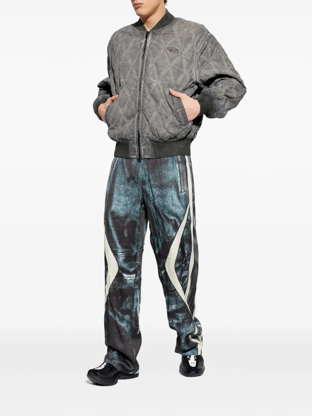 Diesel P-Theck-Bmcz zip-pocket Track Pants | Blue | FARFETCH