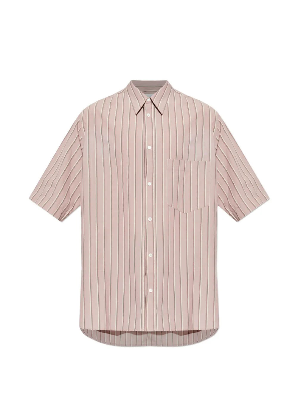 MARANT striped pocket shirt - Rosa
