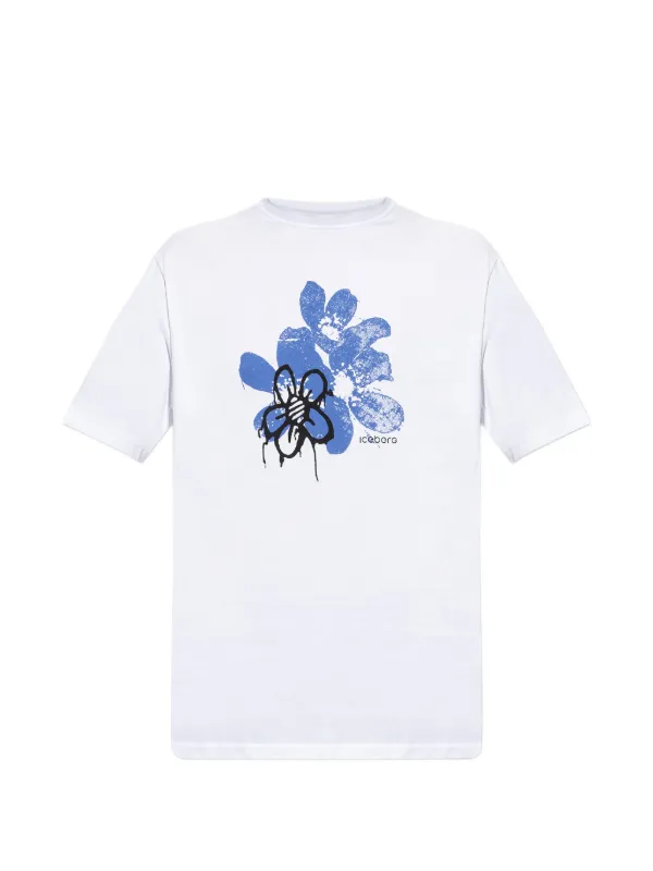 Iceberg Floral T-shirt | White | FARFETCH