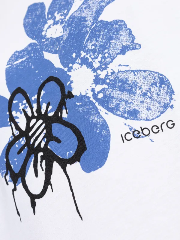Iceberg Floral T-shirt | White | FARFETCH
