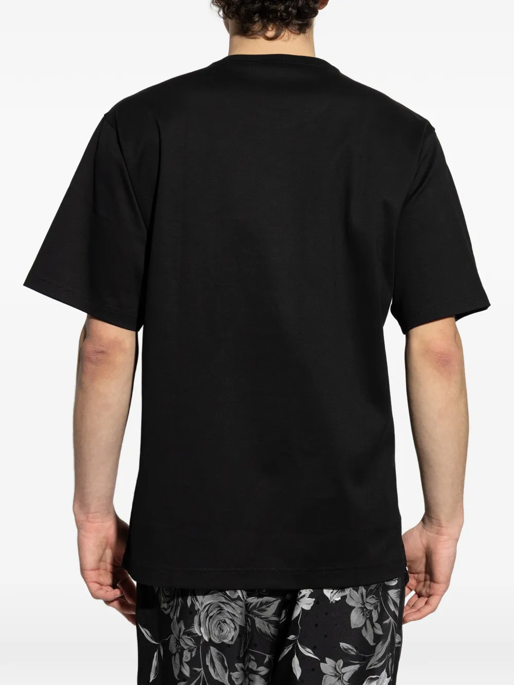 Dolce & Gabbana T-shirt met reliëf Zwart