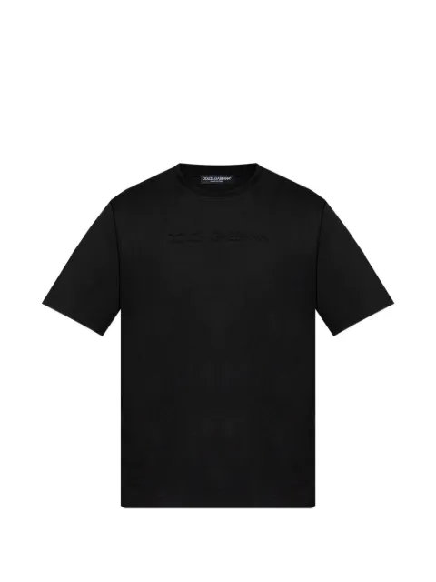 Dolce & Gabbana embossed T-shirt
