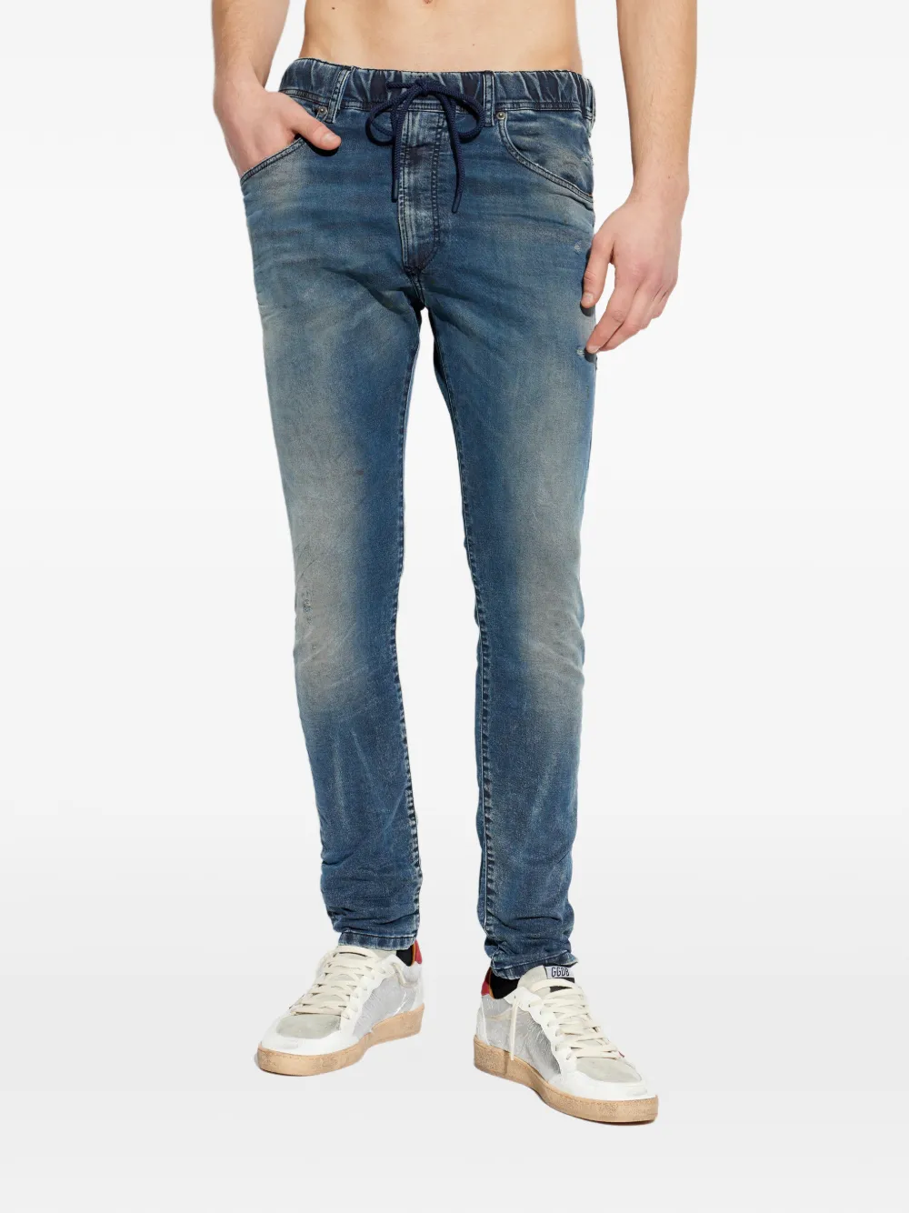  Diesel E-krooley Jogg Drawstring Jeans - Blue 