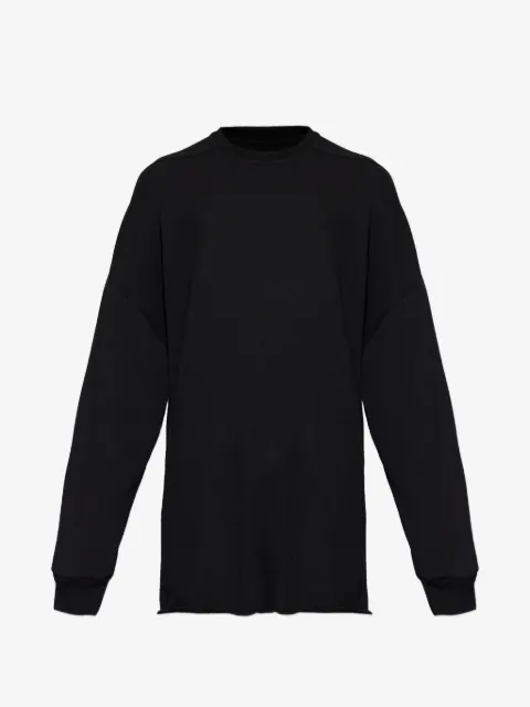Rick Owens frayed sweatshirt