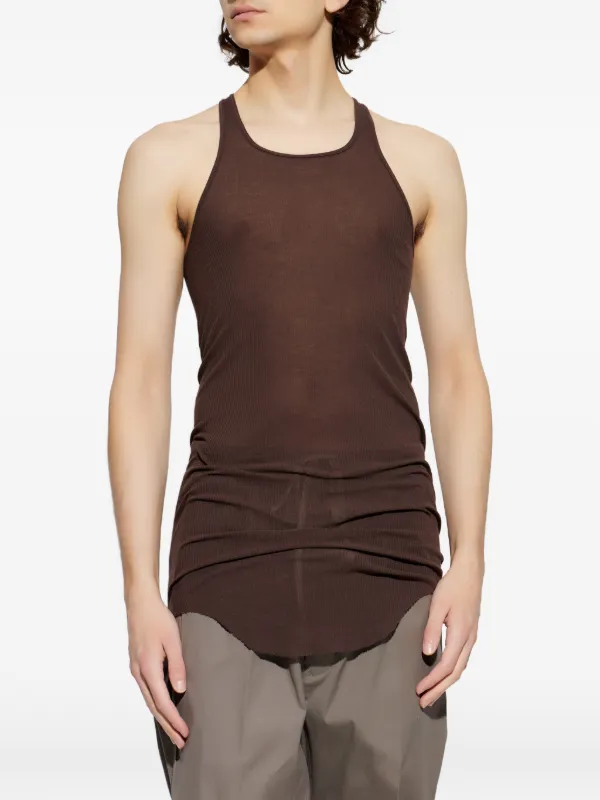 リックオウエンスRick Owensリブタンク Rick Owens（リック・オウエンス） タンクトップ BASIC RIB TANK