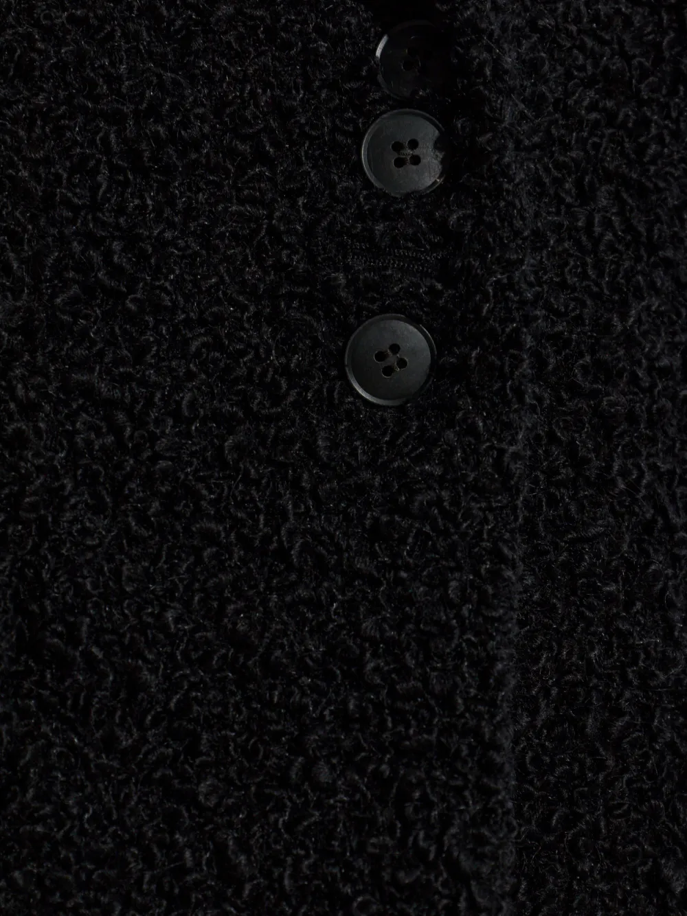 Biena Textured Button Blazer