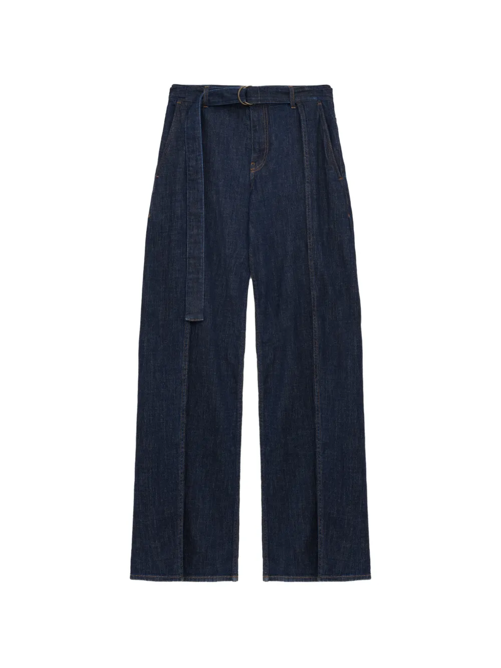 LOEWE belted jeans in denim