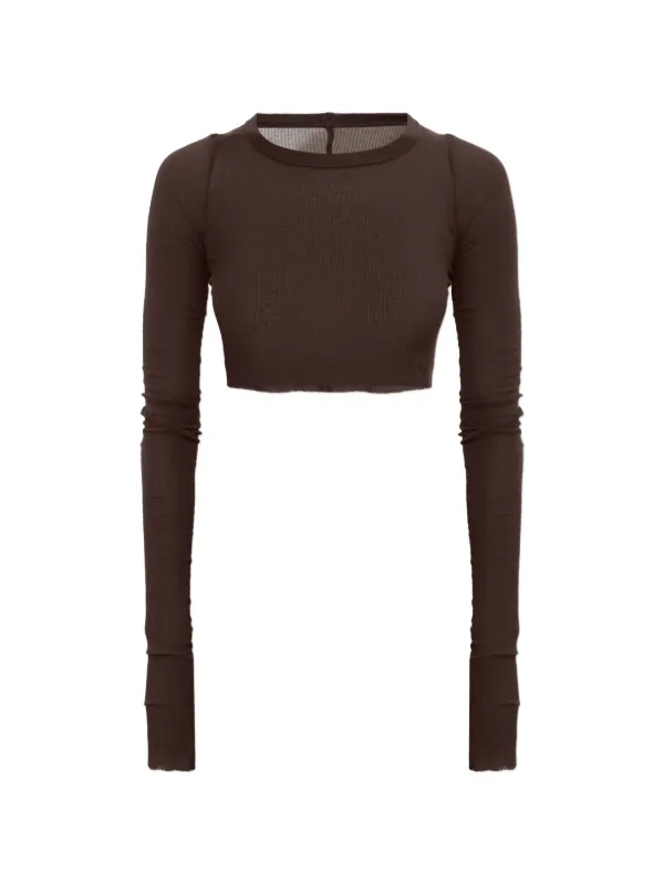 rick owens long sleeve ロングスリーブ　ブラウン 33315796_64238310_600.jpg
