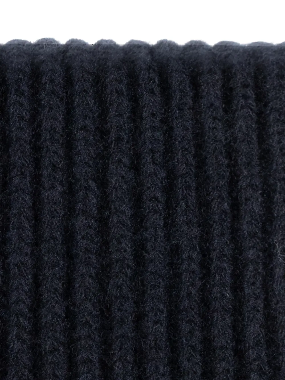 Maison Margiela Geribbelde sjaal Blauw