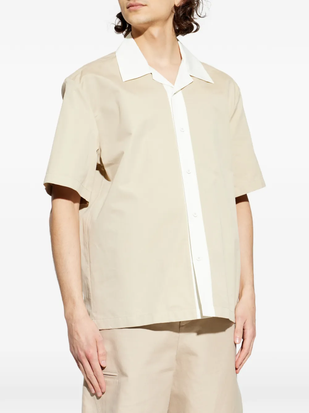  Jil Sander Buttoned Shirt - Neutrals 