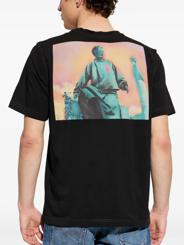 Diesel プリント Tシャツ | ブラック | FARFETCH JP