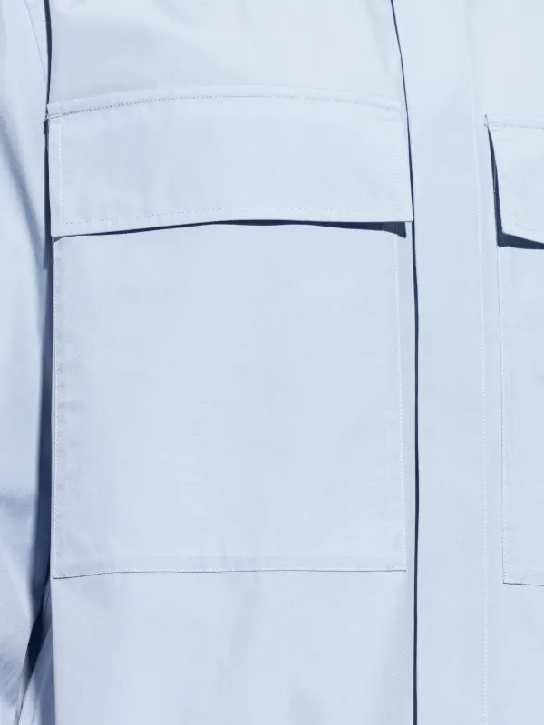 Jil Sander Pocket Shirt | Blue | FARFETCH SG