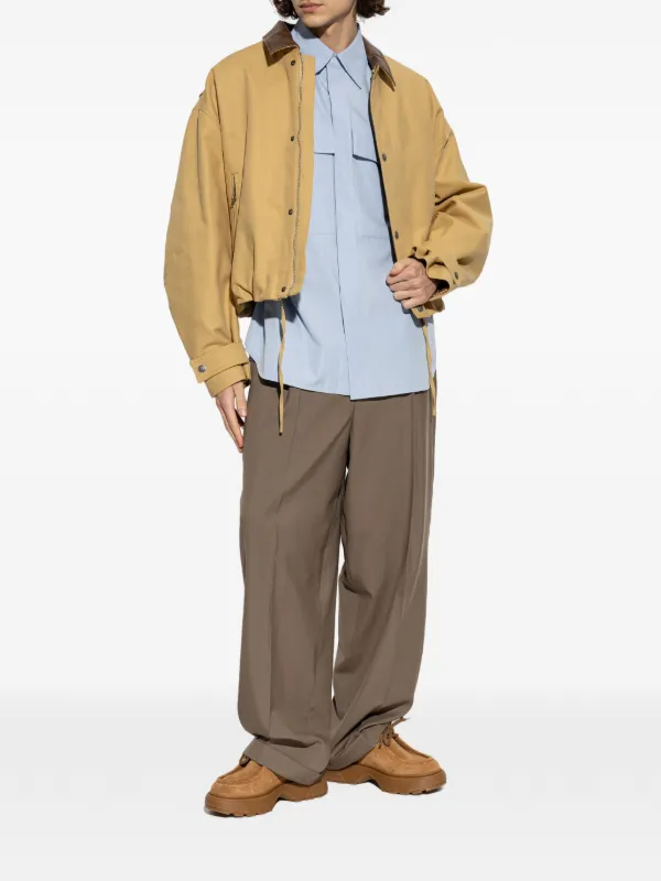 JIL SANDER+ フード　シャツ Jil Sander ポケット シャツ | ブルー | FARFETCH JP