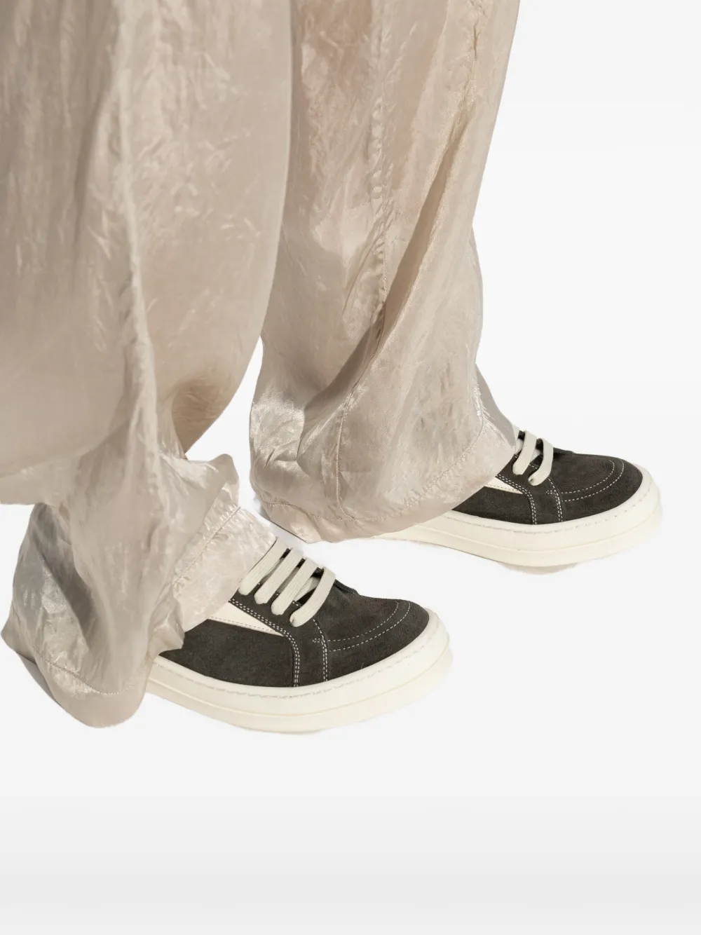 Rick Owens Vintage leren sneakers Zwart