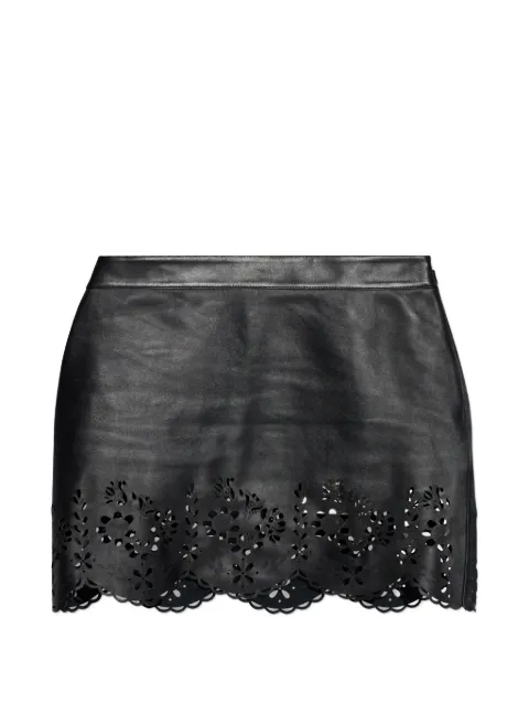 ISABEL MARANT floral laser-cut skirt