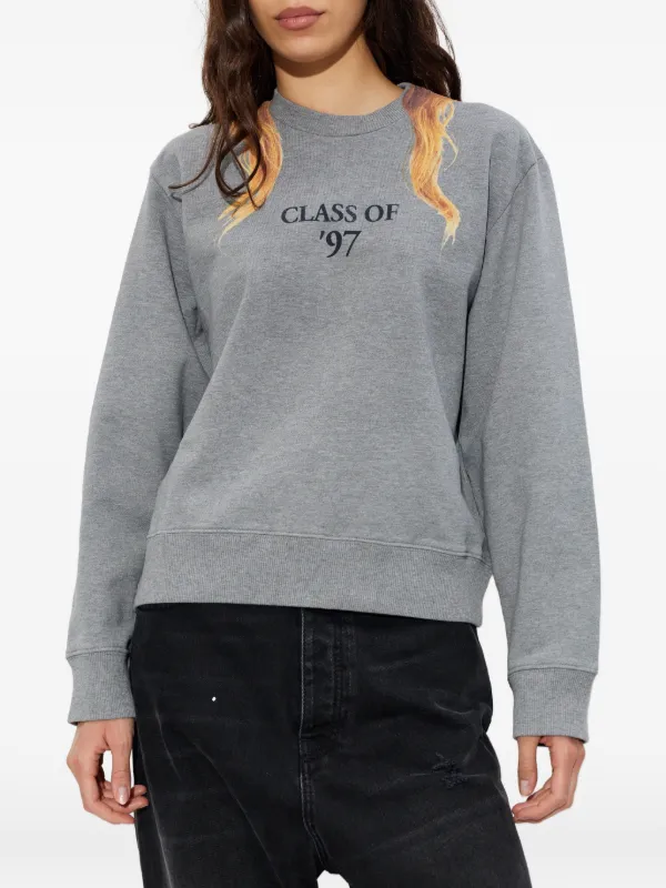 トップス Maison Margiela 10 1CON SWEATSHIRT/48 MM6 Maison Margiela hair-print Sweatshirt | Grey | FARFETCH JO