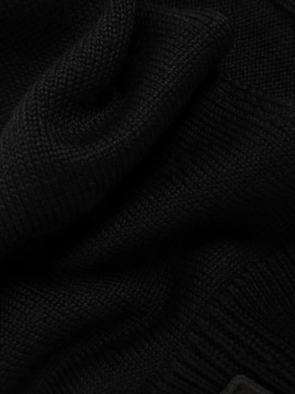 Logo-Patch Beanie Hat Set