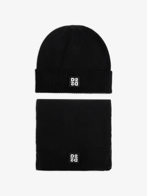 DSQUARED2 ensemble-bonnet à patch logo