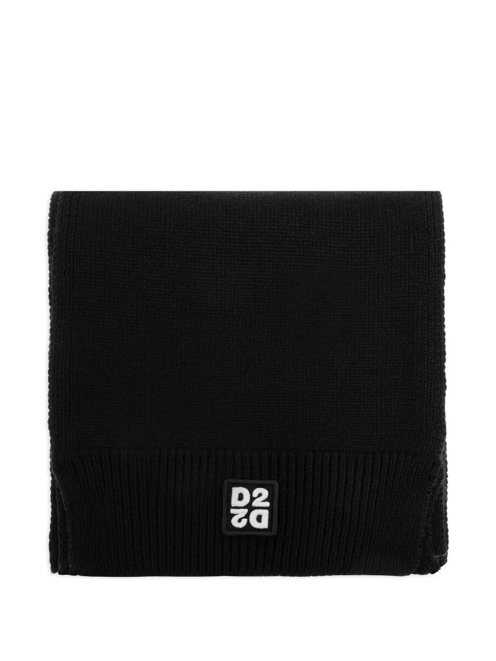Logo-Patch Beanie Hat Set