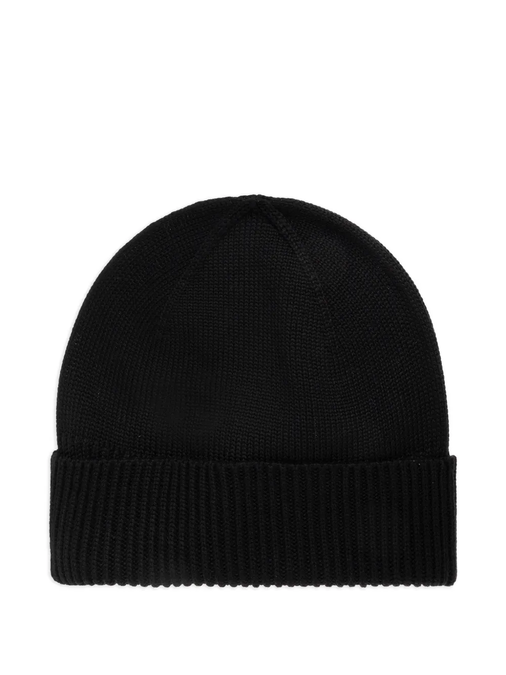 Logo-Patch Beanie Hat Set