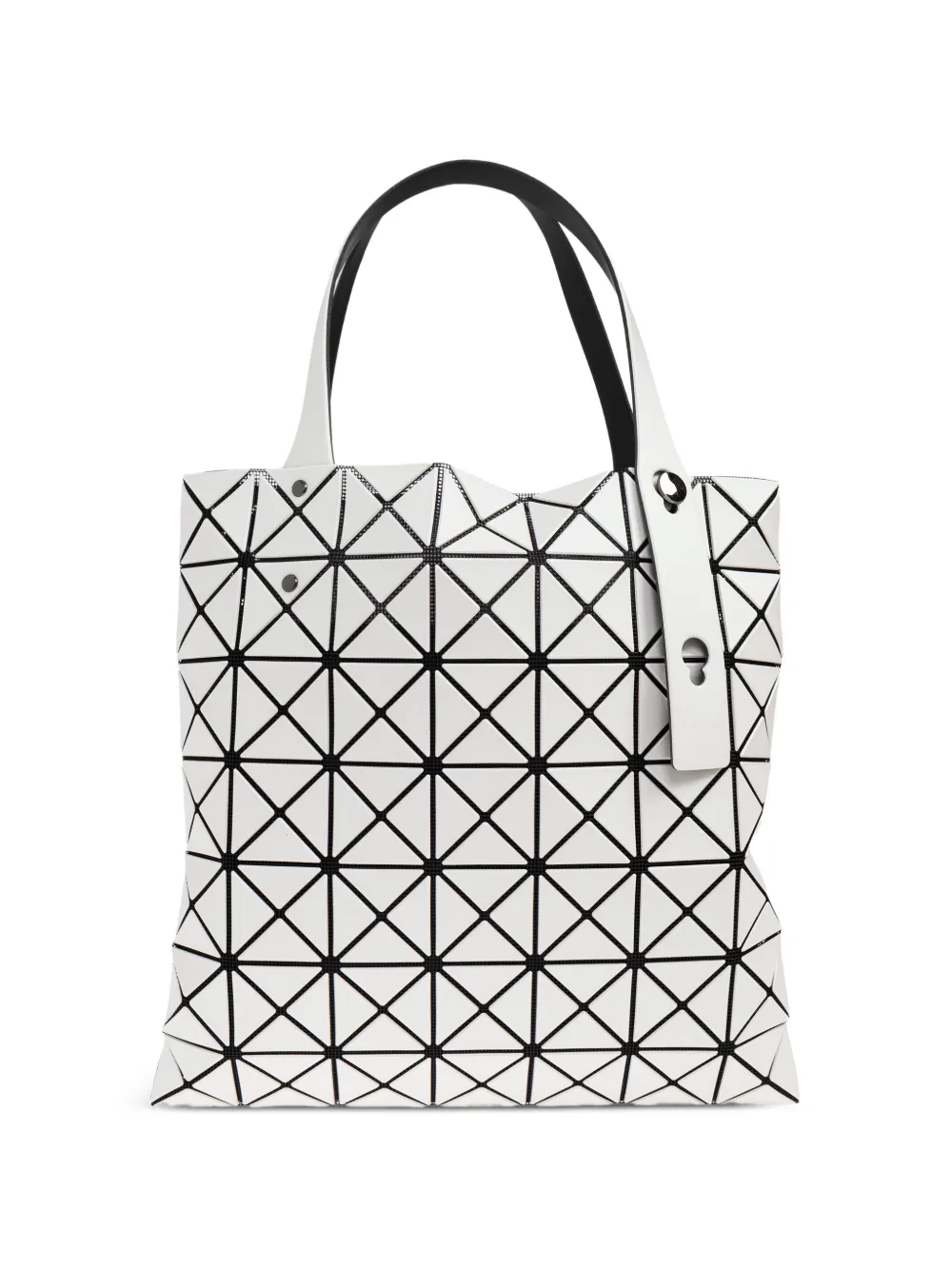 Bao Bao Issey Miyake geometric-pattern tote bag - Bianco