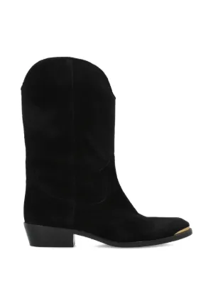 Balenciaga Trooper Rubber Low Boots | Black | FARFETCH