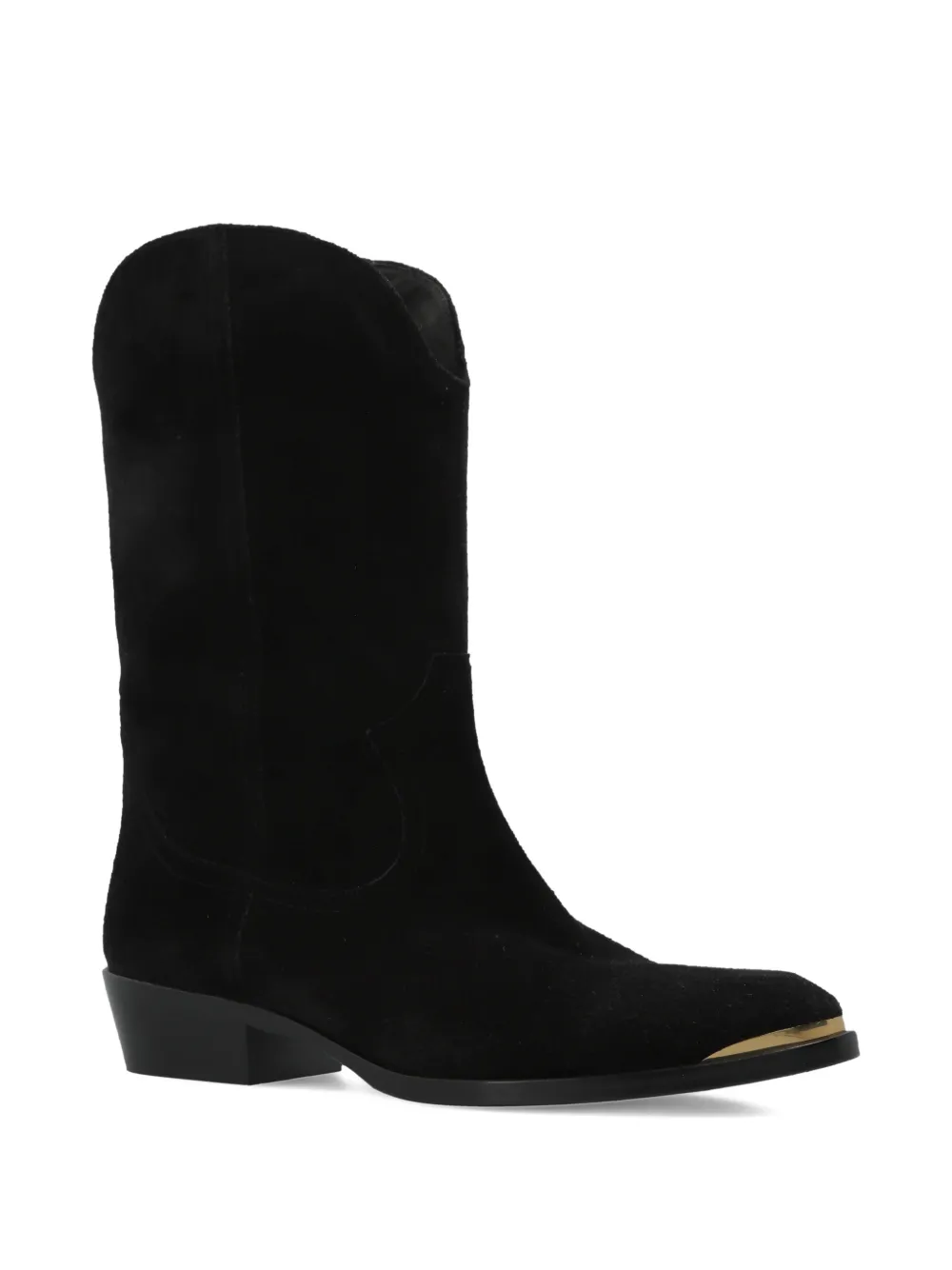 ISABEL MARANT block-heel cowboy boots Zwart